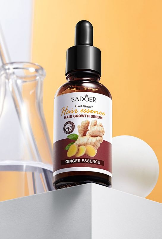 Anti-hair loss serum with ginger extract SADOER.(93832)